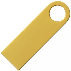 Флешка металлическая, USB 2.0, золотистый (S0497-3)