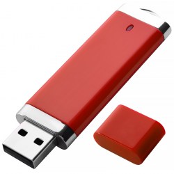 Флешка пластиковая, USB 2.0, красный (S0707-4)