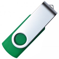 Флешка Твистер, USB 2.0, зелёный (S0801-7)