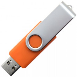 Флешка Твистер, USB 3.0, оранжевый (s0801-F)