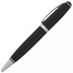 Флешка-ручка металлическая, USB 2.0, чёрный (S1122-2)