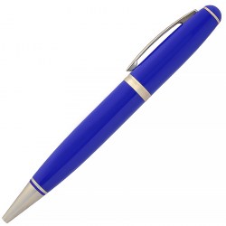 Флешка-ручка металлическая, USB 2.0, синий (S1122-3)