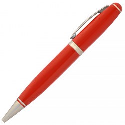 Флешка-ручка металлическая, USB 2.0, красный (S1122-4)