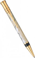 Ручка шариковая PARKER Duofold Pearl and Black NEW BP (91 632Ж)