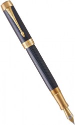 Ручка перьевая PARKER Duofold Prestige Blue Chevron GT FP-C F (96 001)