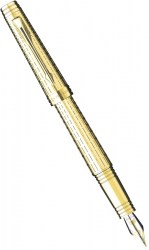 Ручка перьевая PARKER Premier Deluxe GT FP F (89 512)