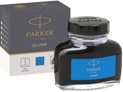 Синие чернила Quink для перьевых ручек PARKER (11 010BLU)