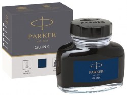 Тёмно-синие чернила Quink для перьевых ручек PARKER (11 010BLB)