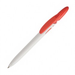 Ручка шариковая VIVA PENS Rico white, красный RWH03-0104