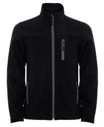 Куртка софт-шел мужская ROLY Antartida, чёрный (black) (2182)