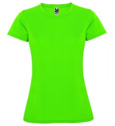 Футболка женская ROLY Montecarlo Woman, лайм (lime) (2523)