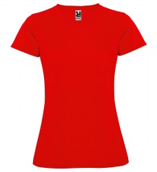 Футболка женская ROLY Montecarlo Woman, красный (red) (2516)