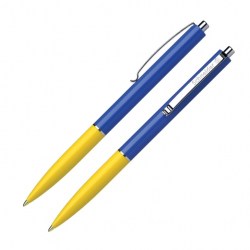 Ручка шариковая SCHNEIDER K15 , жёлто-синий S930899-05	