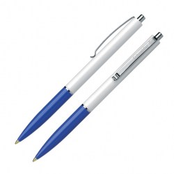 Ручка шариковая SCHNEIDER K15 , бело-синяя S930899-06	