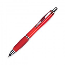 Ручка шариковая VIVA PENS Slim color, красный SC03-0104
