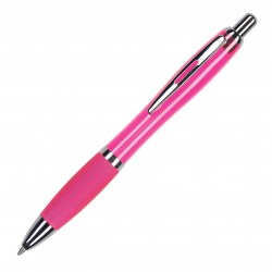 Ручка шариковая VIVA PENS Slim color, розовый SC10-0104