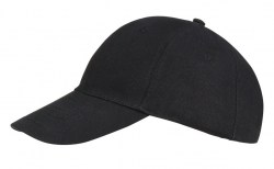 Бейсболка SOL’S Buffalo, чёрный (88100312TUN)