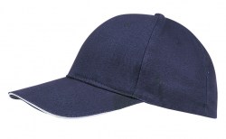 Бейсболка SOL’S Buffalo, кобальт - белый кант (88100912TUN)