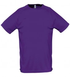 Футболка унисекс SOL’S Sporty, тёмно-фиолетовый (11939712)