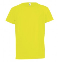 Футболка детская SOL’S Sporty Kids, неон жёлтый (01166306)
