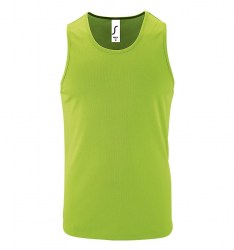 Майка мужская SOL’S Sporty TT Men, неон зелёный (02073286)