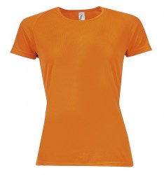 Футболка женская SOL’S Sporty Women, неон оранжевый (01159404)