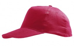 Бейсболка детская SOL’S Sunny Kids, красный (88111145TUN)