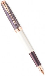 Ручка перьевая PARKER Sonnet 08 Contort Purple Cisele FP F (87 112P)