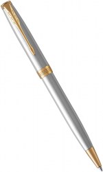 Ручка шариковая PARKER Sonnet Stainless Steel GT BP (84 132)