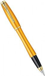 Ручка перьевая PARKER Urban Premium Mandarin Yellow GT FP F (21 212Y)