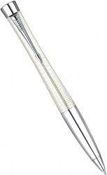 Ручка шариковая PARKER Urban Premium Pearl Metal Chiselled BP (21 232Б)