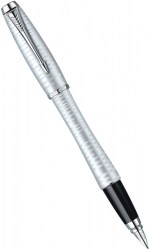 Ручка перьевая PARKER Urban Premium Silver-Blue FP F (21 212SB)