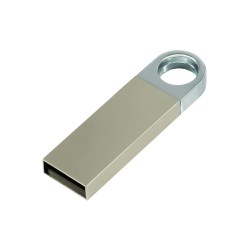 Флеш-память под логотип 8, 16, 32, 64 Гб USB Unity  2.0, серебряный