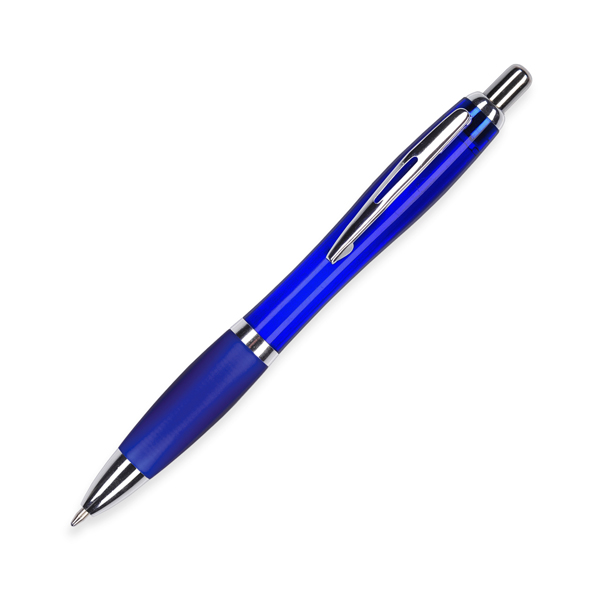 Ручка шариковая VIVA PENS Slim color, синий SC01-0104