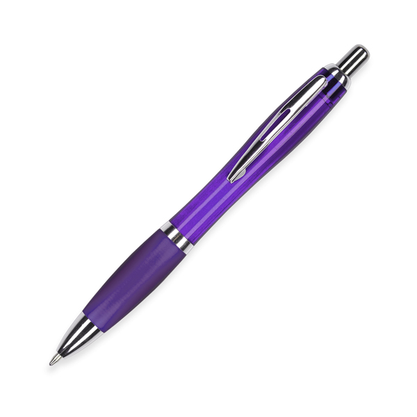 Ручка шариковая VIVA PENS Slim color, фиолетовый SC11-0104